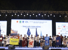 Gần 50 giải thưởng được trao tại Lễ bế mạc Liên hoan Sinh viên Kiến trúc toàn quốc lần thứ XIV